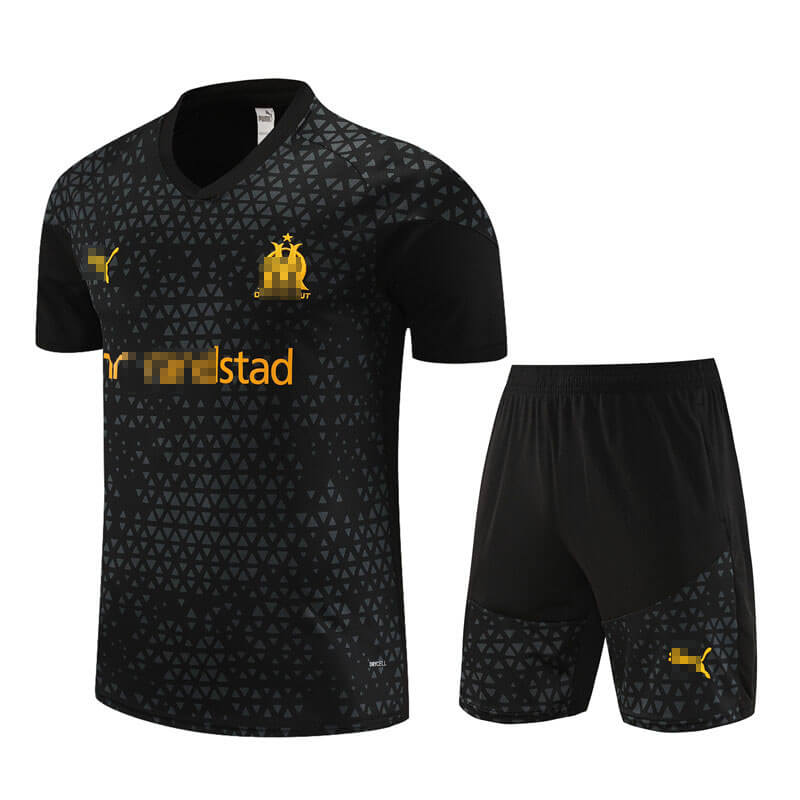 Camiseta de Entrenamiento de Olympique Marsella 2023/2024 Negro