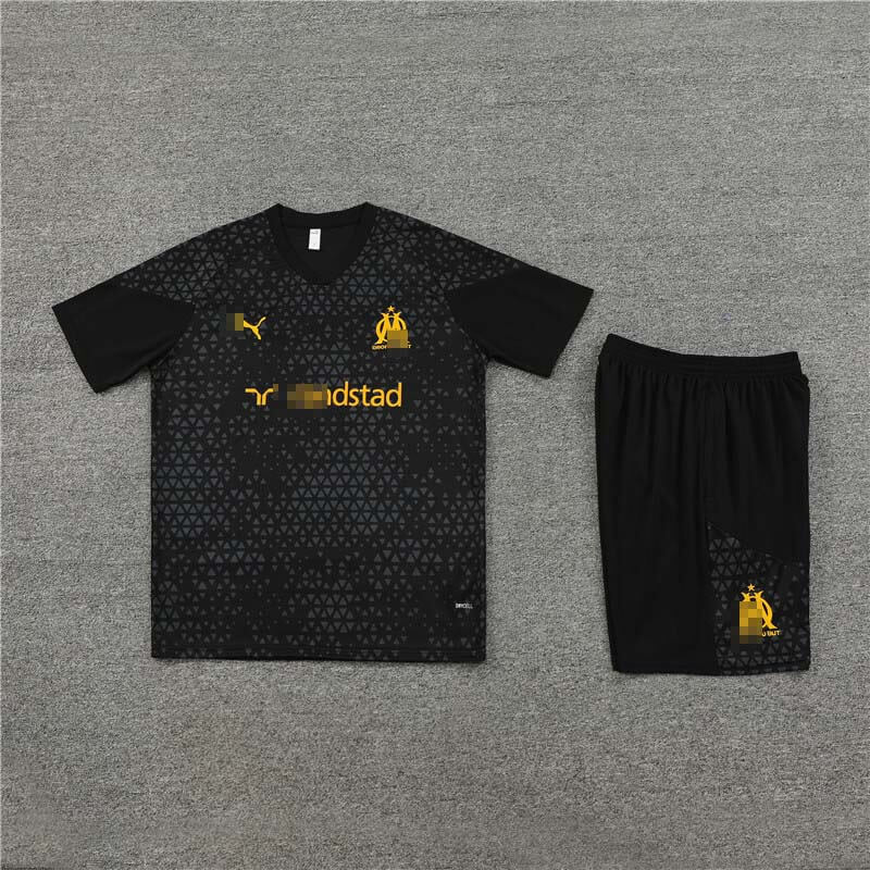 Camiseta de Entrenamiento de Olympique Marsella 2023/2024 Negro