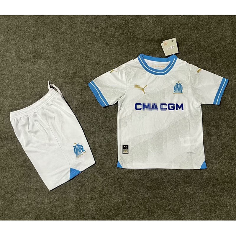 Camiseta Olympique Marsella 2023/2024 Home Niño Kit