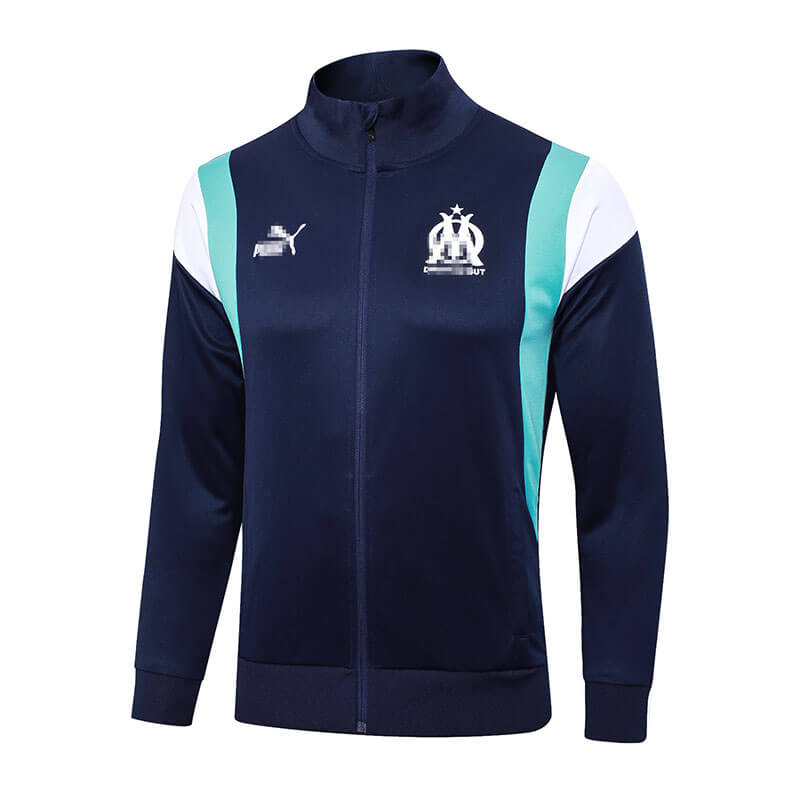 Chaqueta de Olympique Marsella 2023/2024 Azul Marino/Blanco