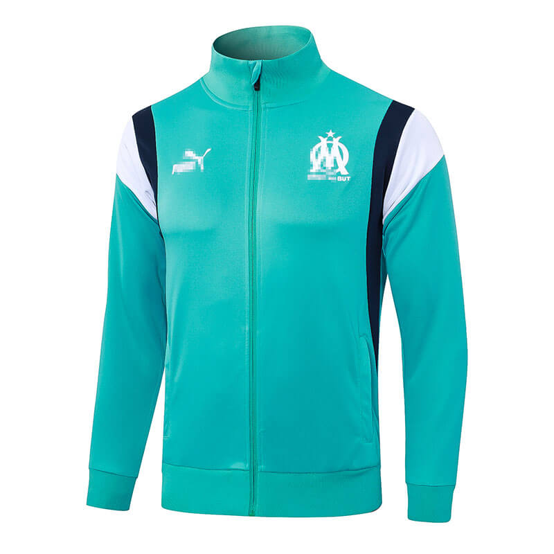 Chaqueta de Olympique Marsella 2023/2024 Turquesa/Blanco