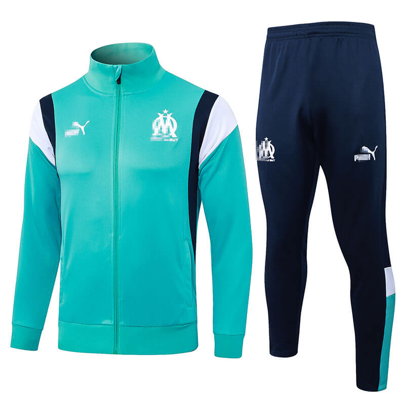 Chaqueta de Olympique Marsella 2023/2024 Turquesa/Blanco
