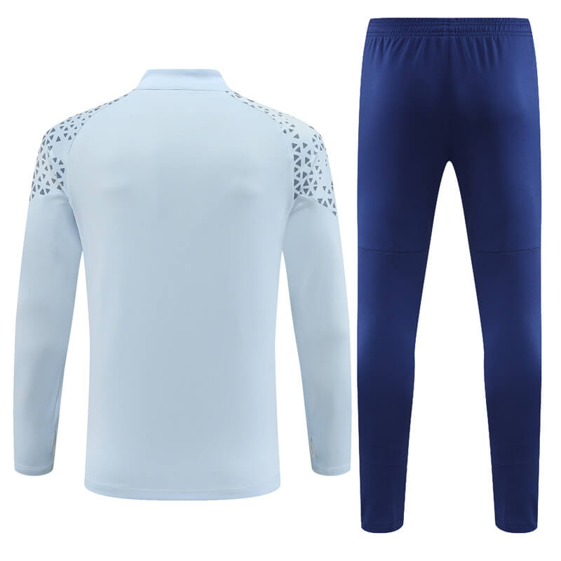 Sudadera Entrenamiento Olympique Marsella 2023/2024 Gris Claro