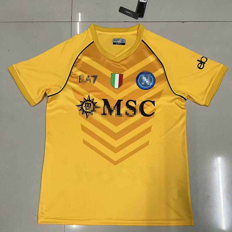 Camiseta de Portero de Napoli 2023/2024 Aamarillo