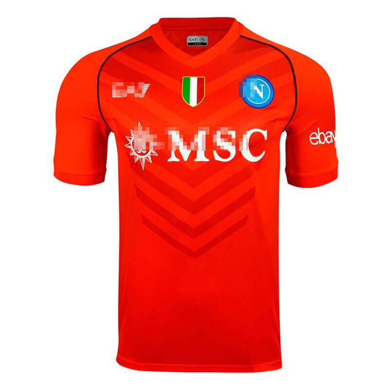 Camiseta de Portero de Napoli 2023/2024 Naranja