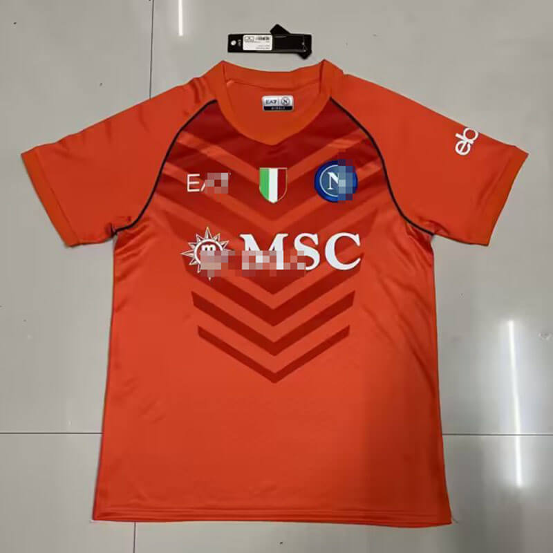 Camiseta de Portero de Napoli 2023/2024 Naranja