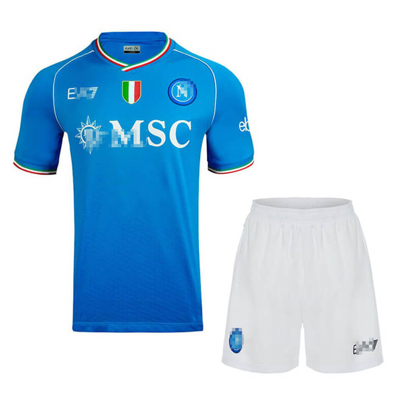 Camiseta Napoli 2023/2024 Niño Kit Home