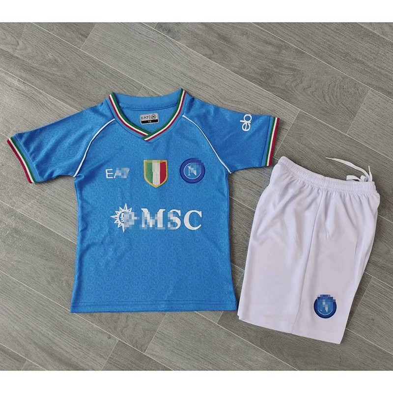 Camiseta Napoli 2023/2024 Niño Kit Home