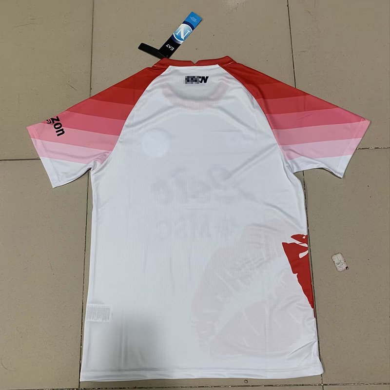 Camiseta Napoli Especial Edición Blanco/Rojo 2023/2024