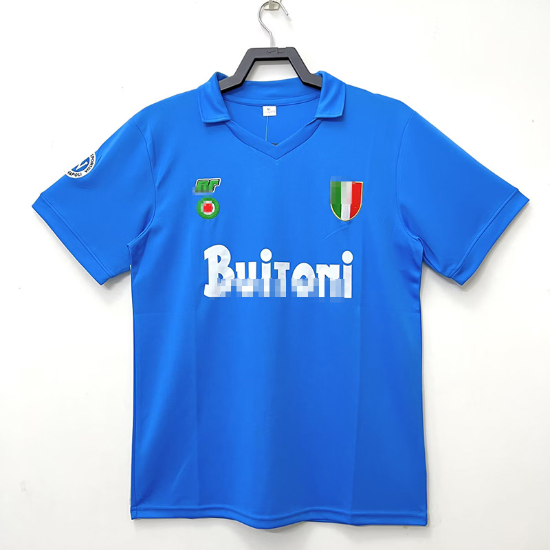 Camiseta Napoli Home Retro 87/88