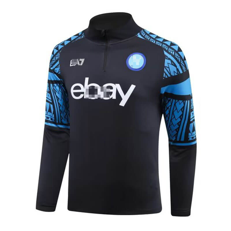 Sudadera Entrenamiento Napoli 2023/2024 Negro