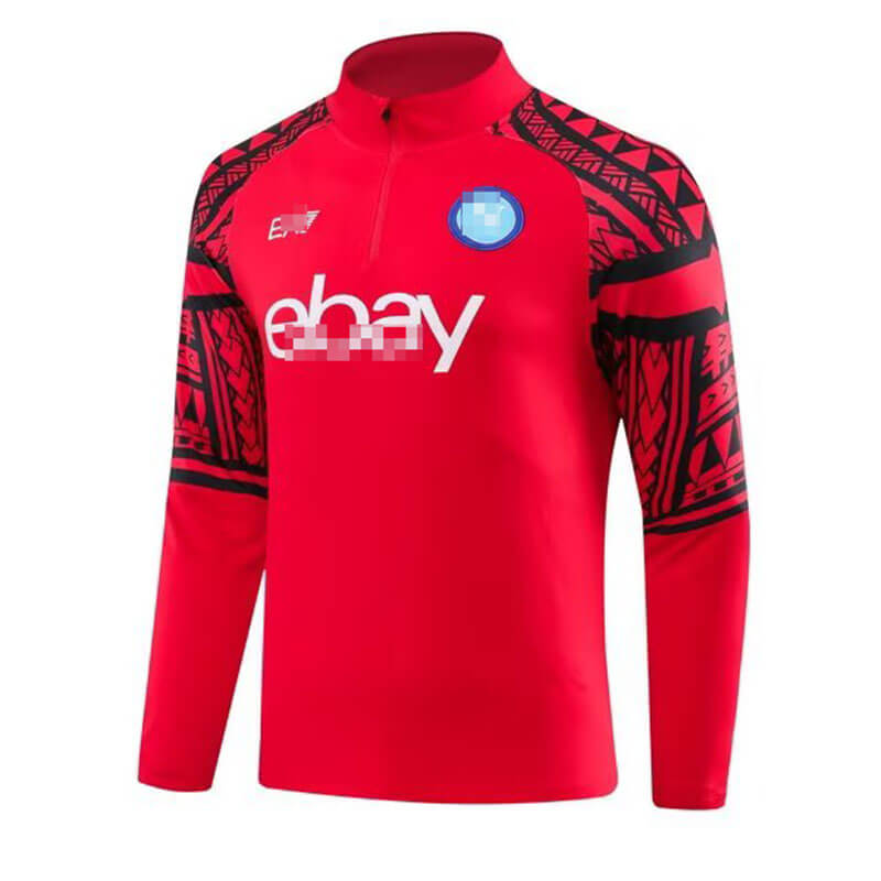 Sudadera Entrenamiento Napoli 2023/2024 Rojo