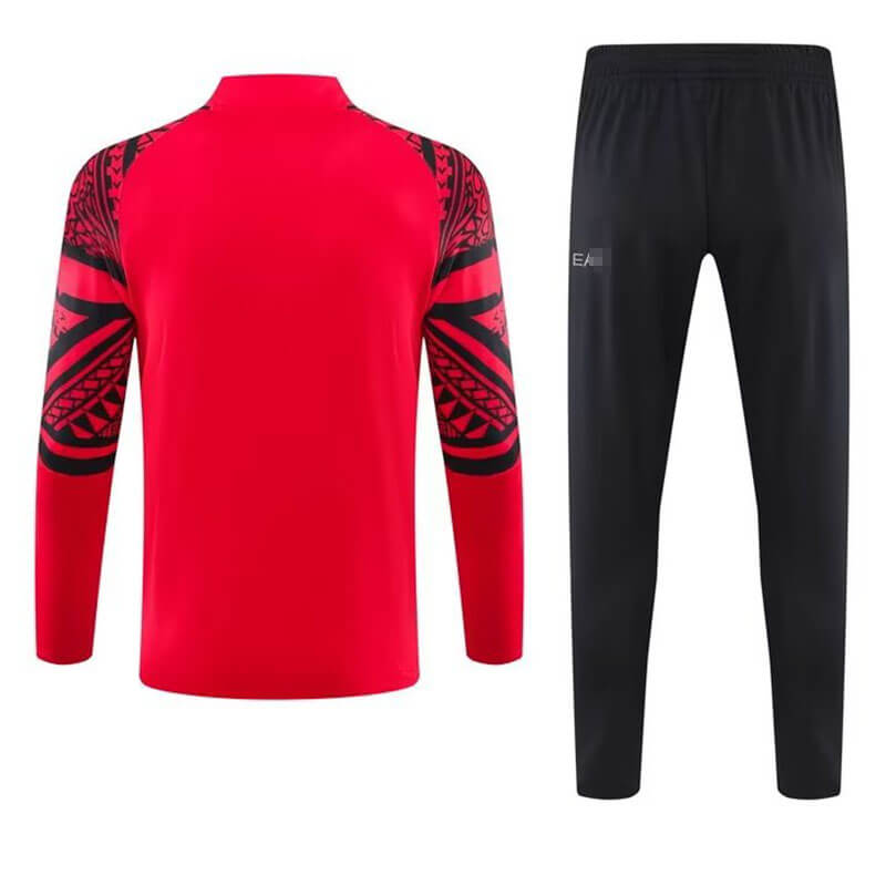 Sudadera Entrenamiento Napoli 2023/2024 Kit Rojo