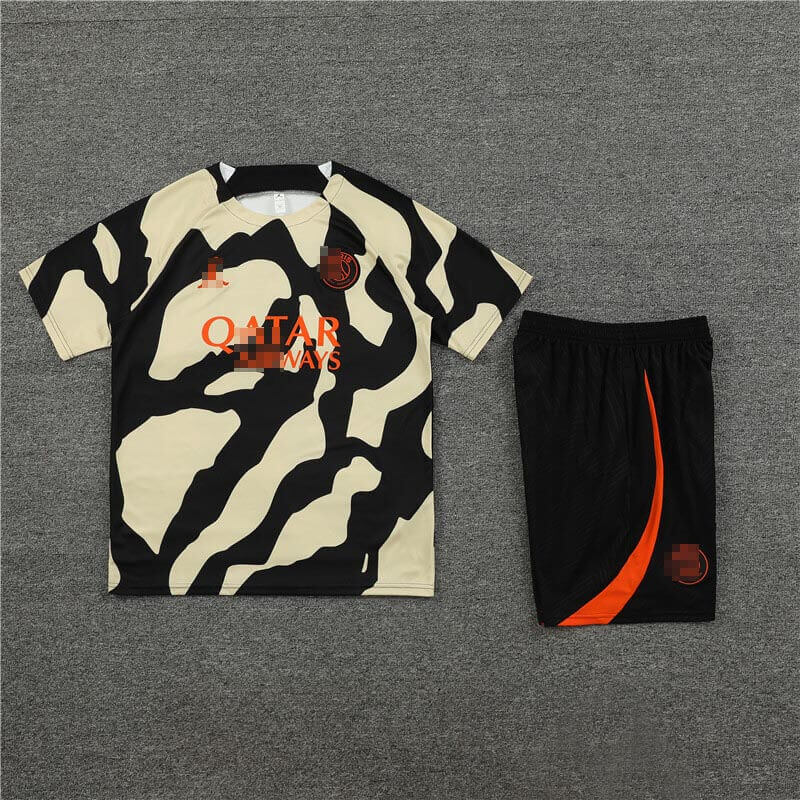 Camiseta de Entrenamiento de PSG 2023/2024 Niño Kit Amarillo/Negro