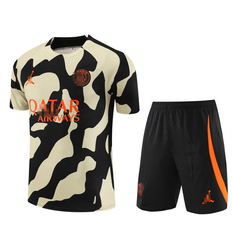Camiseta de Entrenamiento de PSG 2023/2024 Amarillo/Negro