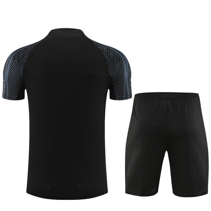 Camiseta de Entrenamiento de PSG 2023/2024 Niño Kit Negro Marca Blanco