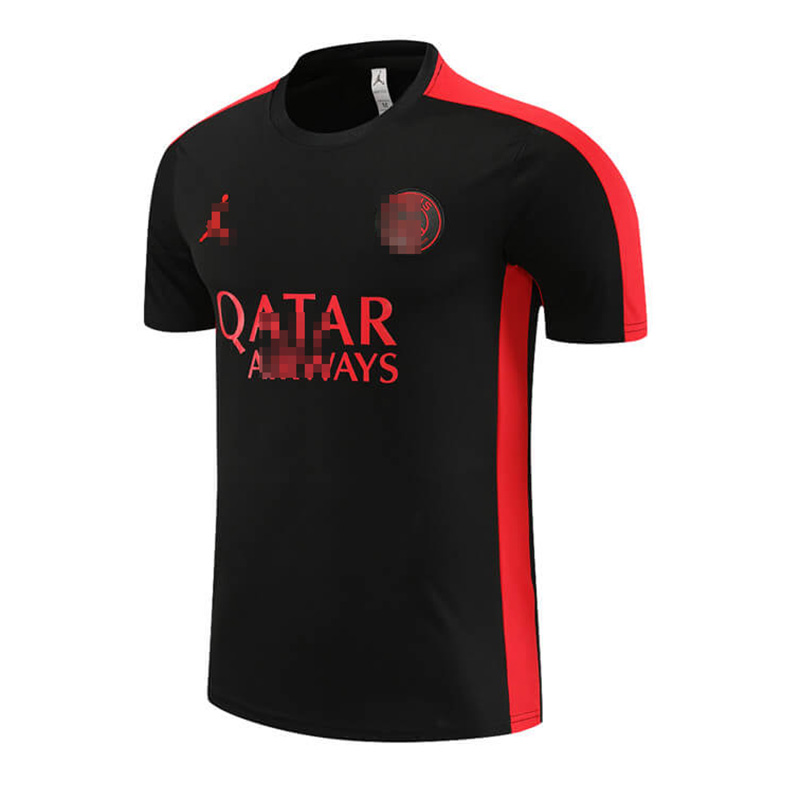Camiseta de Entrenamiento de PSG 2023/2024 Negro/Rojo