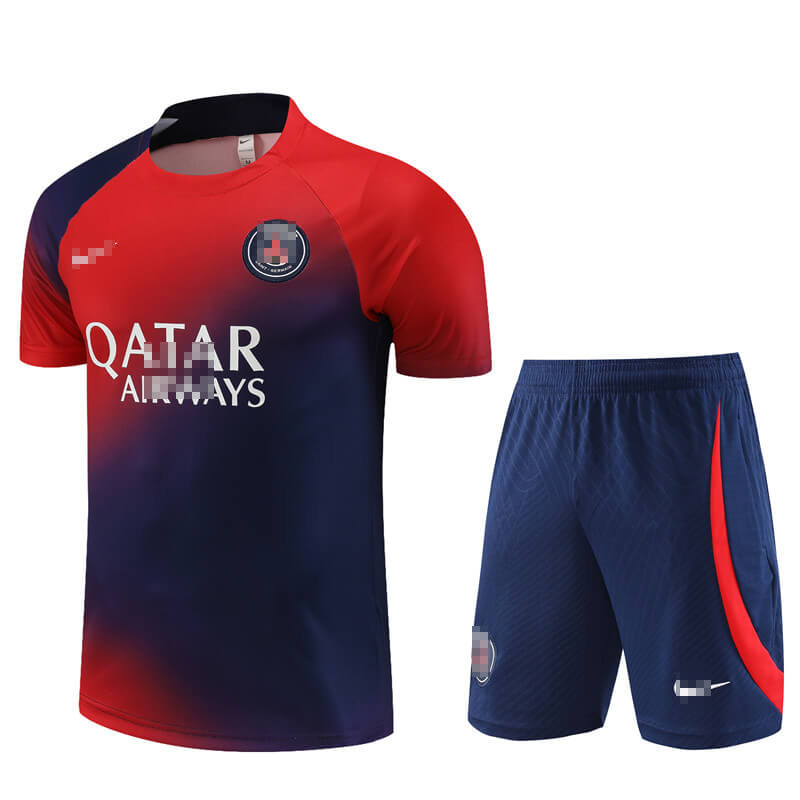 Camiseta de Entrenamiento de PSG 2023/2024 Rojo/Azul
