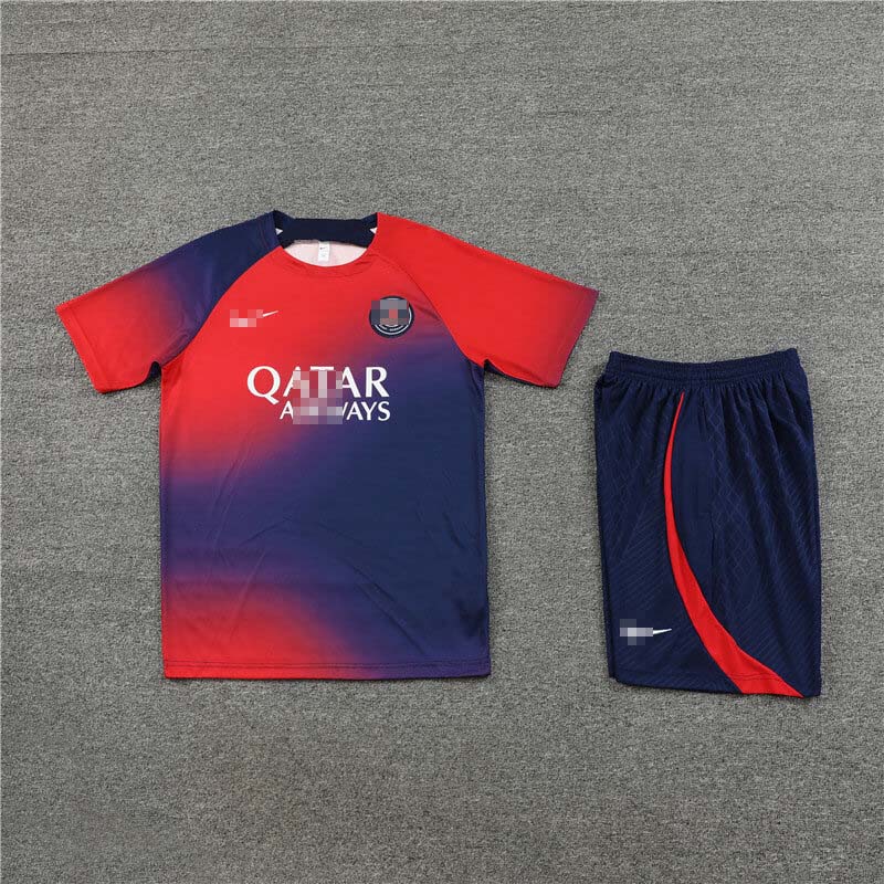 Camiseta de Entrenamiento de PSG 2023/2024 Rojo/Azul
