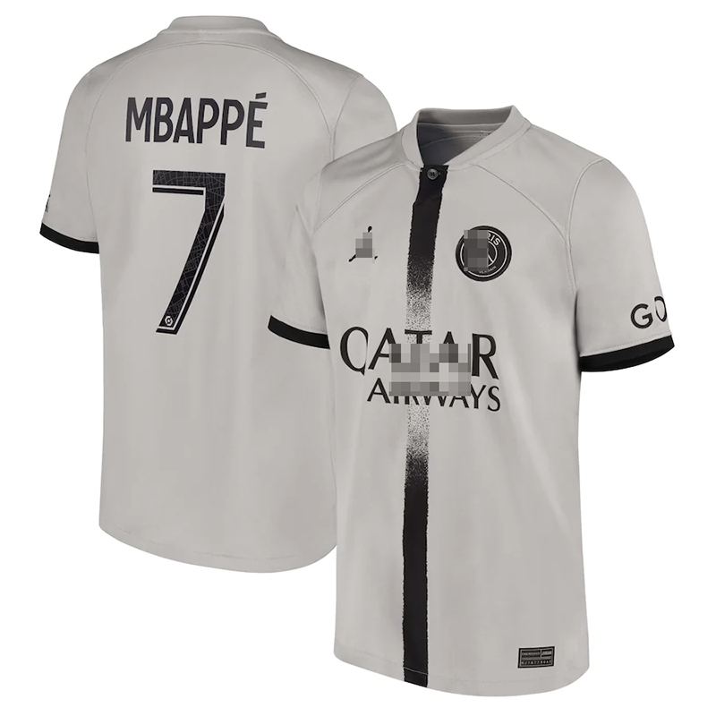 Camiseta Mbappé 7 PSG Away 2022/2023