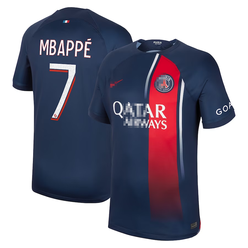 Camiseta Mbappé 7 PSG 2023/2024 Home