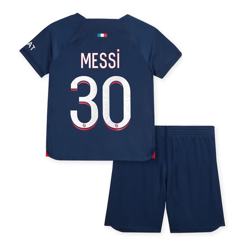 Camiseta MESSI 30 PSG 2023/2024 Home Niño Kit