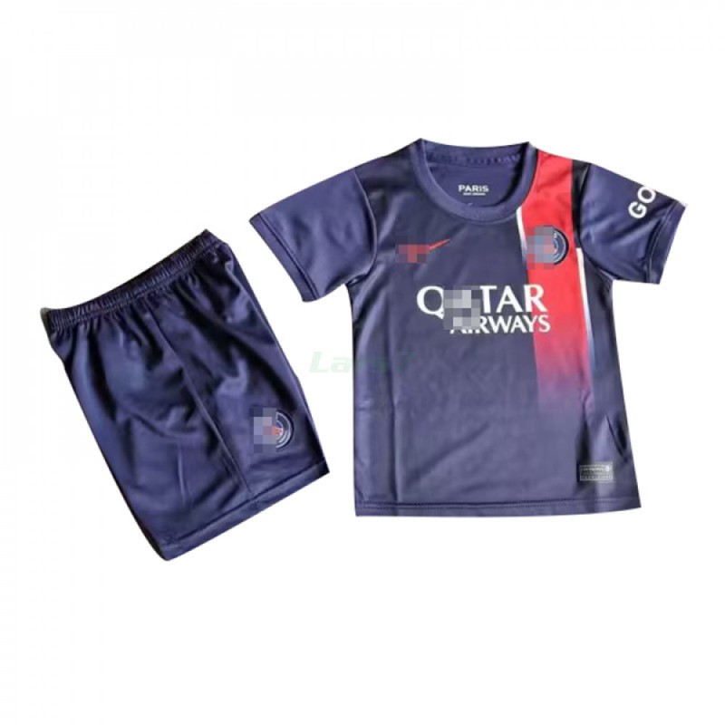 Camiseta PSG Azul Oscuro 2023/2024 Niño Kit