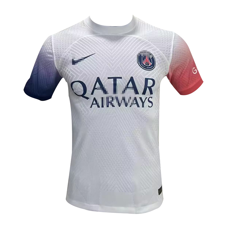 Camiseta PSG 2023/2024 Blanco/Azul/Rojo (EDICIÓN JUGADOR)