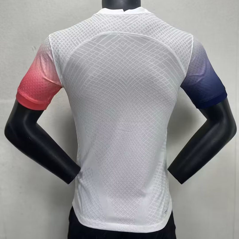 Camiseta PSG 2023/2024 Blanco/Azul/Rojo (EDICIÓN JUGADOR)