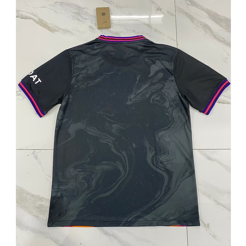 Camiseta PSG Negro/Naranja 2023/2024