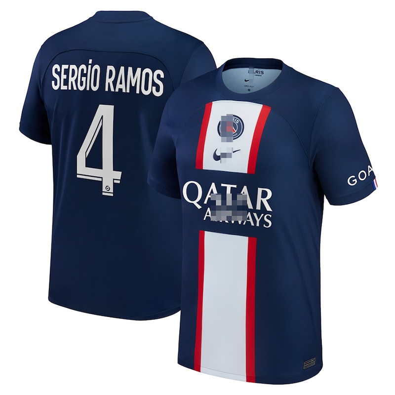 Camiseta Sergio Ramos 4 PSG Home 2022/2023