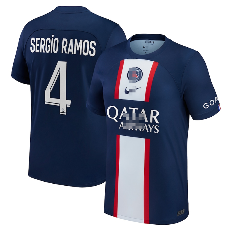 Camiseta Sergio Ramos 4 PSG Home 2022/2023 Niño Kit