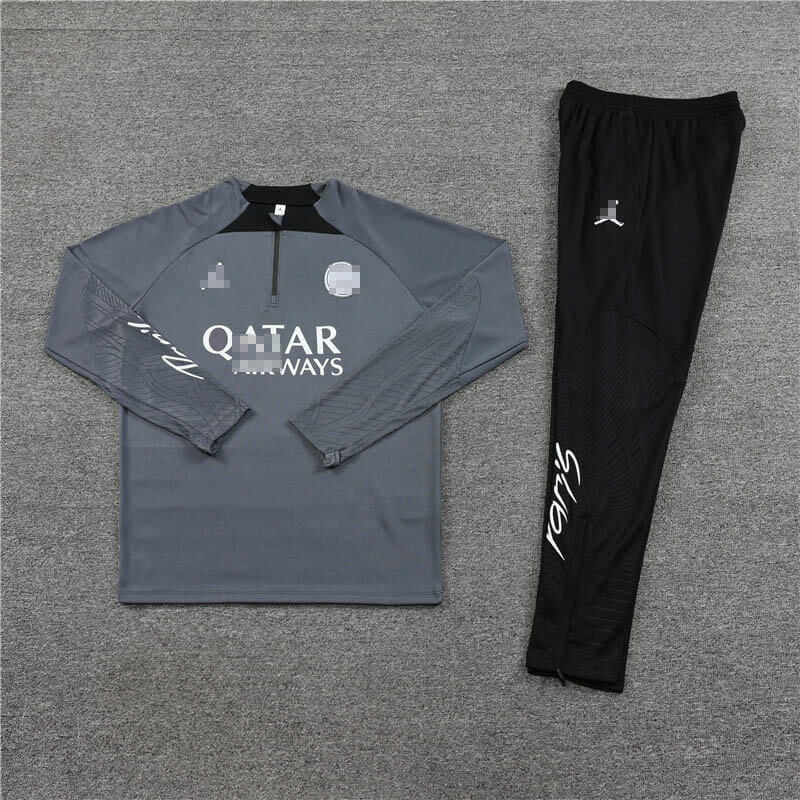 Sudadera de Entrenamiento PSG 2023/2024 Gris Oscuro Kit