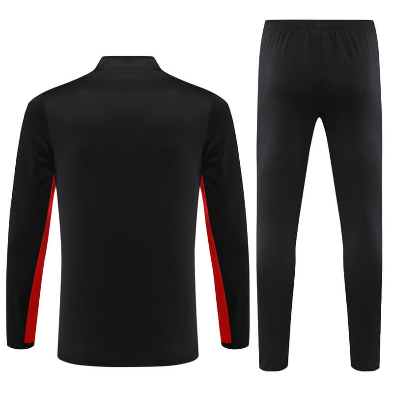 Sudadera de Entrenamiento PSG Negro/Rojo 2023/2024