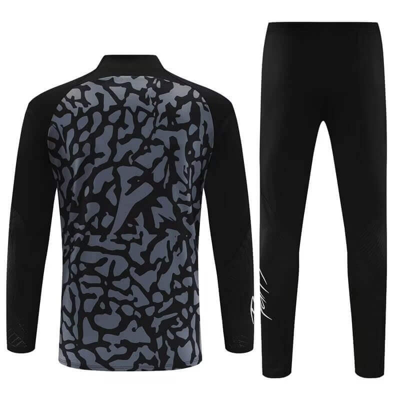 Sudadera Entrenamiento PSG 2023/2024 Niño Kit Negro/Gris