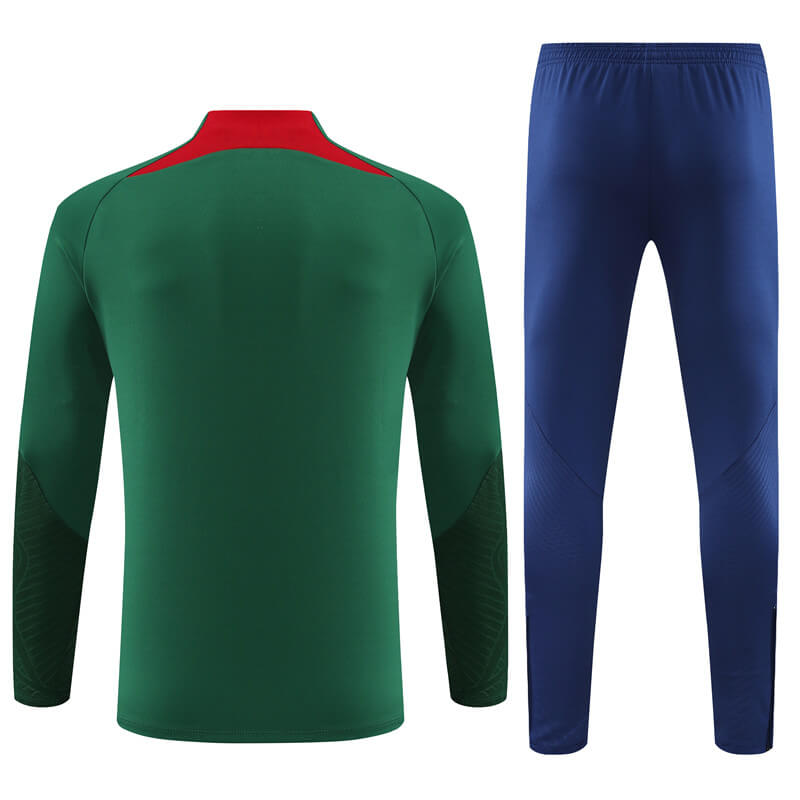 Sudadera Entrenamiento Portugal 2023 Niño Kit Verde