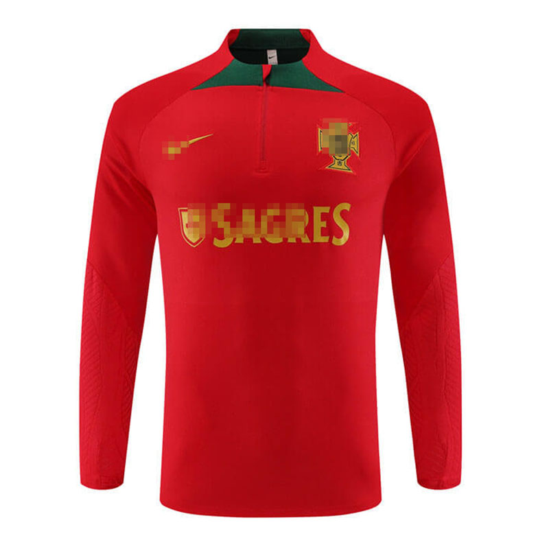 Sudadera Entrenamiento Portugal 2023 Rojo