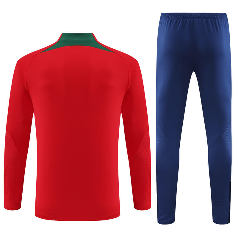 Sudadera Entrenamiento Portugal 2023 Kit Rojo