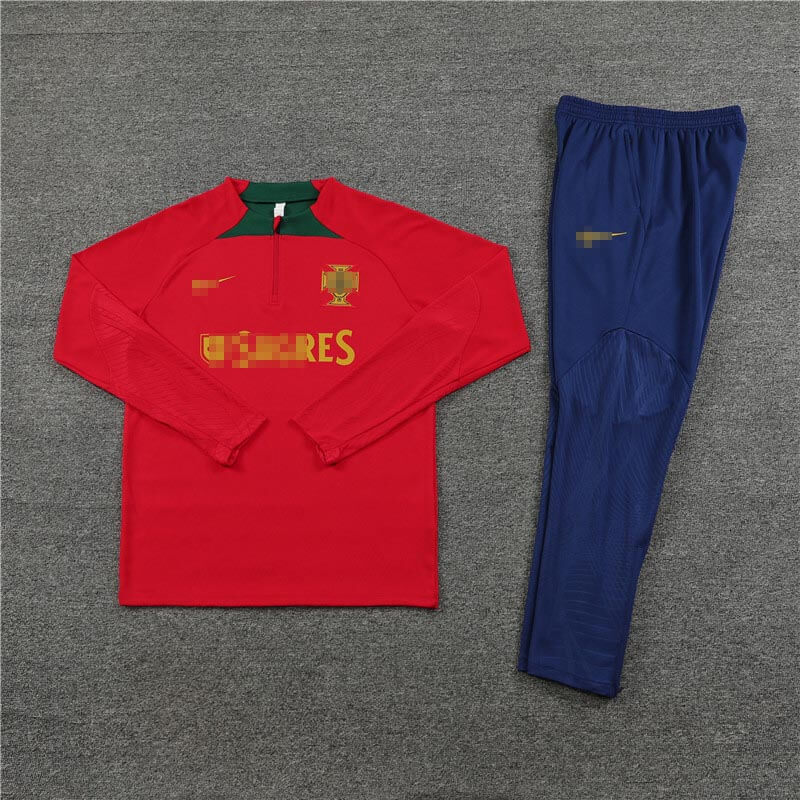 Sudadera Entrenamiento Portugal 2023 Kit Rojo