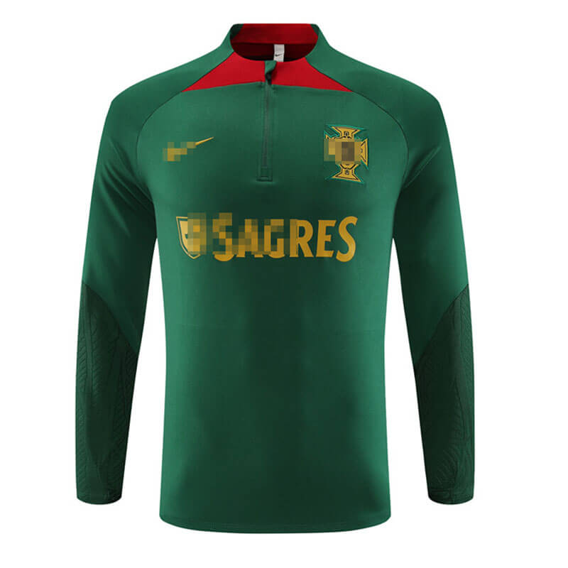 Sudadera Entrenamiento Portugal 2023 Verde