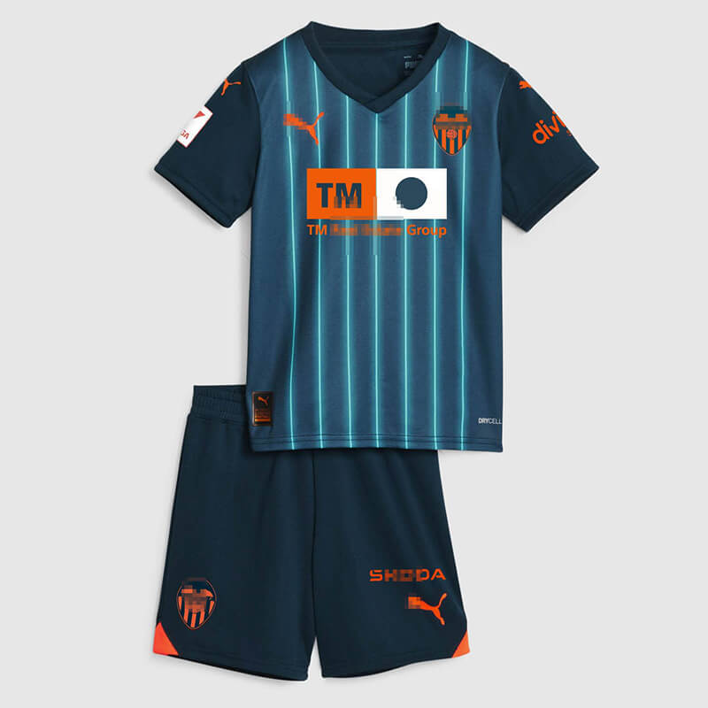 Camiseta Valencia CF 2023/2024 Away Niño Kit
