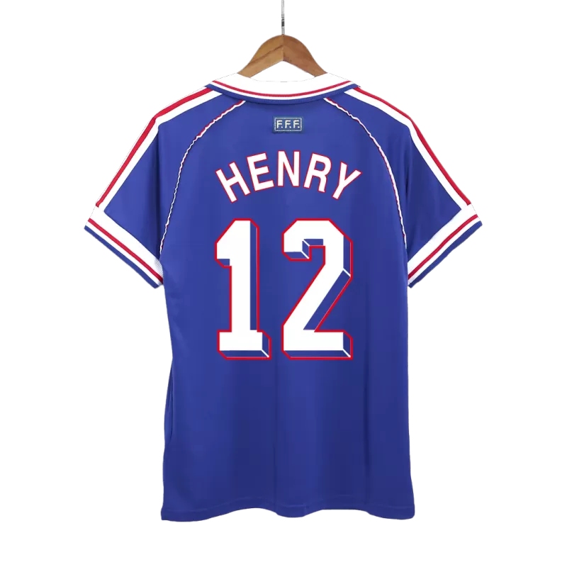 Camiseta HENRY 12 Francia Retro 1998 Home
