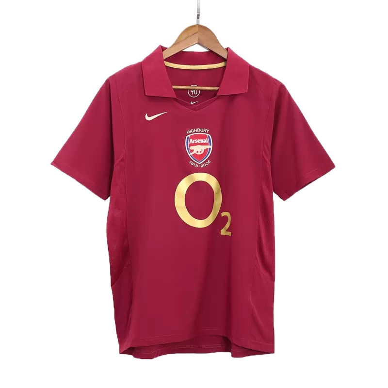 Camiseta HENRY 14 Arsenal Retro 2005/06 Home