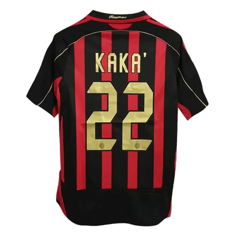 Camiseta KAKA＇22 AC Milan Retro 2006/07 Home