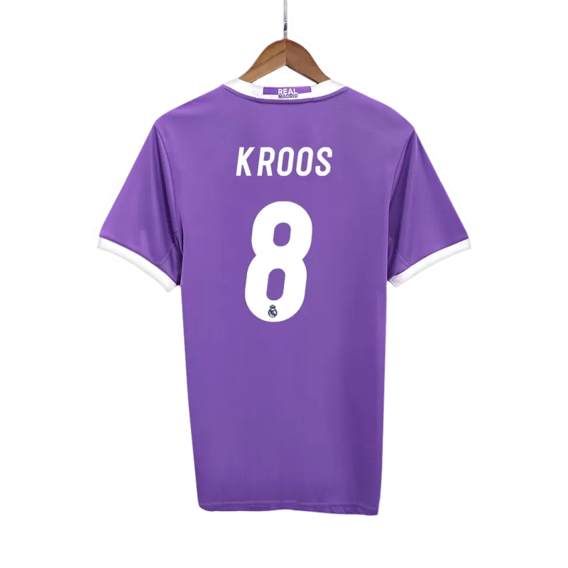 Camiseta KROOS 8 Real Madrid Retro 2016/17 Away