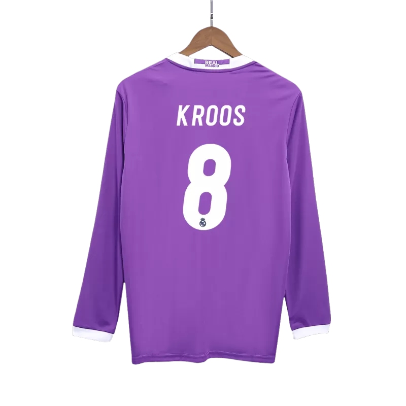Camiseta KROOS 8 Real Madrid Retro 2016/17 ML Away