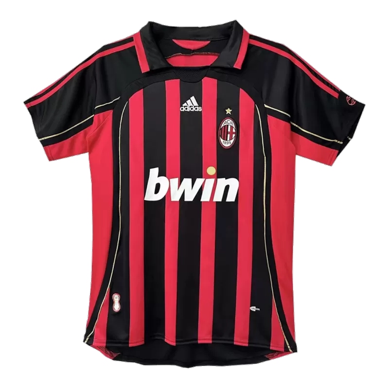 Camiseta MALDINI 3 AC Milan Retro 2006/07 Home