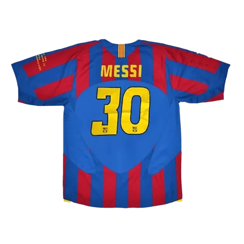 Camiseta MESSI 30 Barcelona Retro 2005/06 Home