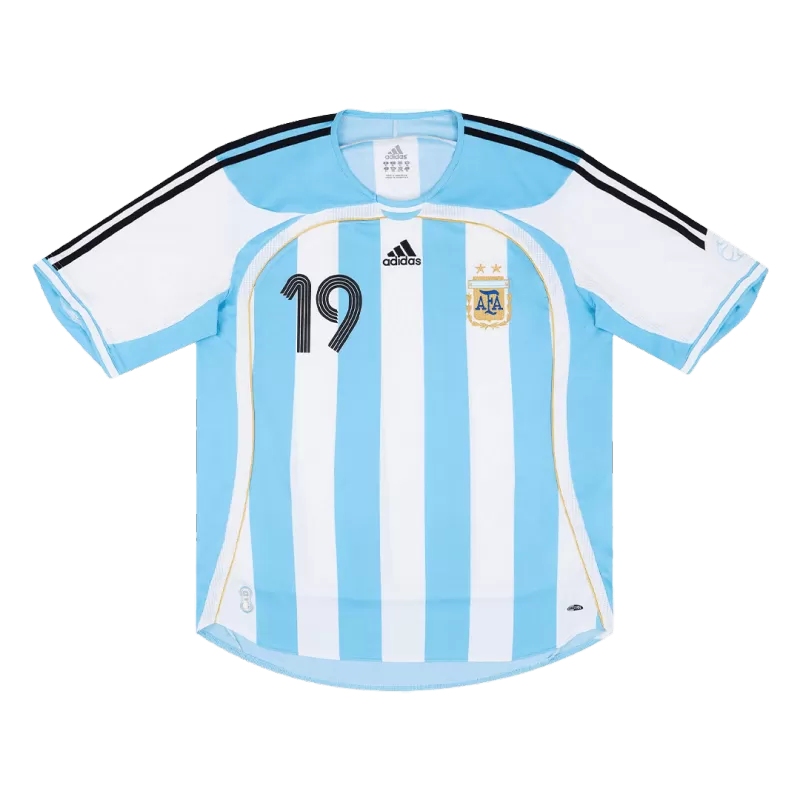 Camiseta MESSI 19 Argentina Retro 2006 Home