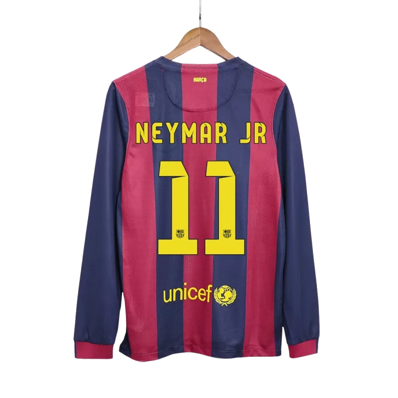 Camiseta NEYMAR JR 11 Barcelona Retro 2014/15 ML Home
